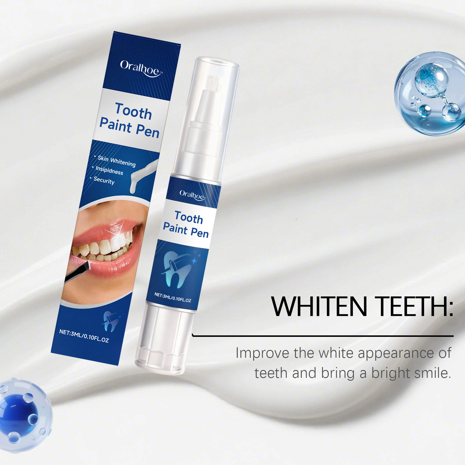 ORALHOE Teeth Whiten Pen Fresh - Teeth Whitening Pens ulasan dan harga