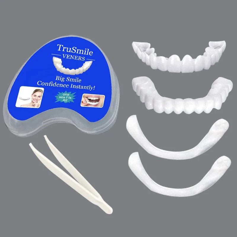 Snap-on Veneer Teeth Kit Adjus - Teeth Whitening Kit ulasan dan harga